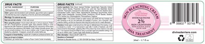 Divine Derriere HQ Cream label.jpg label - Divine Derriere HQ Cream label